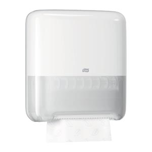 Hand Towel Roll Dispenser, Elevation, Universal, White, H1, Plastic, 14.7" x 13.2" x 8.1"