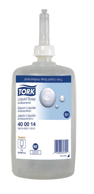Premium Liquid Soap, Antibacterial, Colorless, 33.8 oz