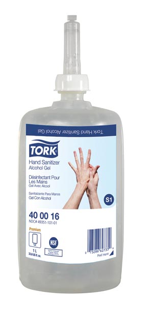 Premium Hand Sanitizer, Gel, Alcohol, Colorless, Fresh Light Fragrance, 33.8 oz