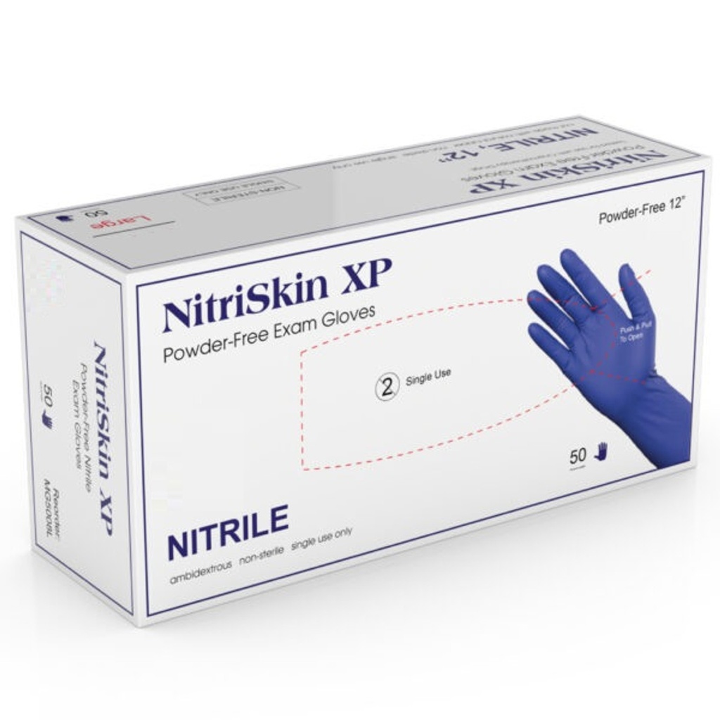 Medgluv Exam Glove, Nitrile, Medium, Powder-Free, 8ml Chemo Tested, Textured