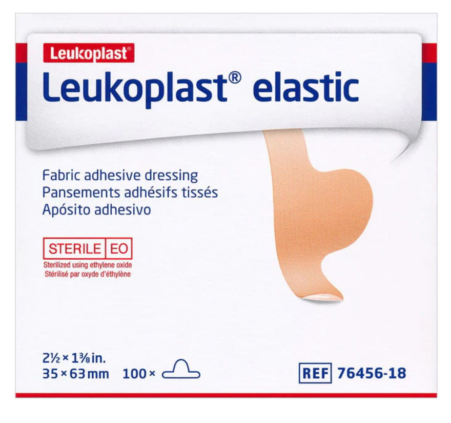 BSN Medical/Jobst Leukoplast Elastic Adhesive Bandage, Toe Shield, 2½" x 1 3/8", Latex Free