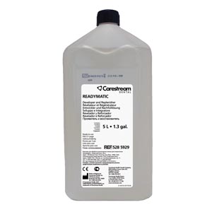 Carestream Health, Inc READYMATIC Fixer & Replenisher, 5 L bottle; 2/cs