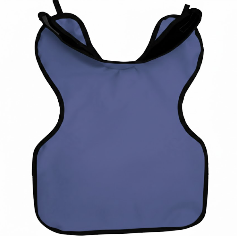 Palmero Child's Protectall Apron w/Collar, .5MM Lead, Royal Blue