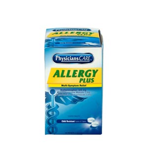 First Aid Only/Acme United Corporation PhysiciansCare Allergy Plus, 2/pk, 50pk/bx