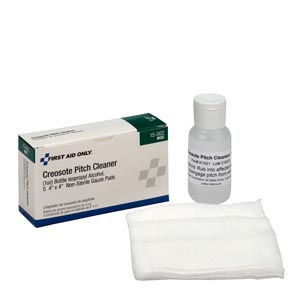 First Aid Only/Acme United Corporation Creosote Pitch Cleanser, 1oz btl, 5 Pads