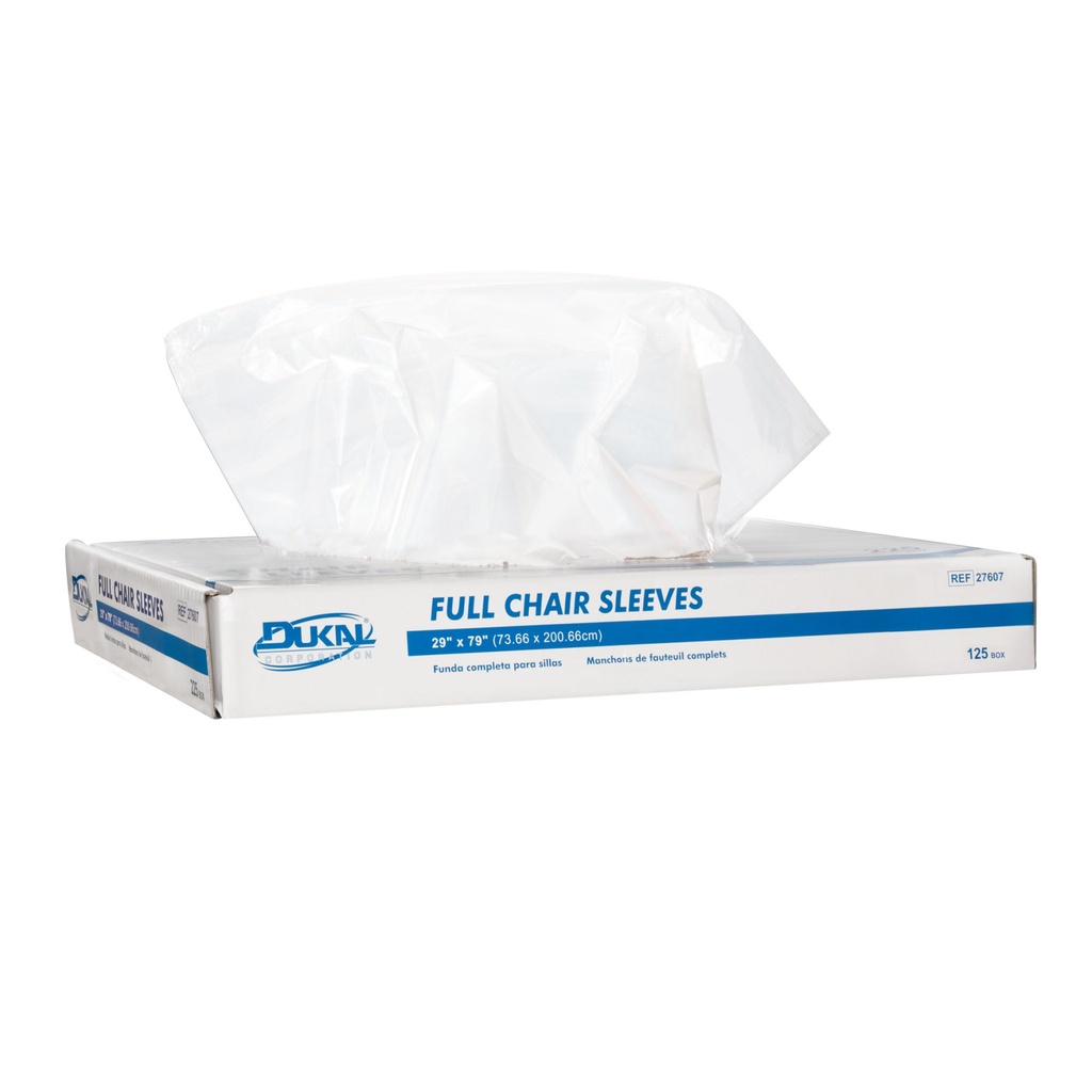 Chair Sleeves, Full Size, 29" x 80", 125/bx (42 cs/plt)