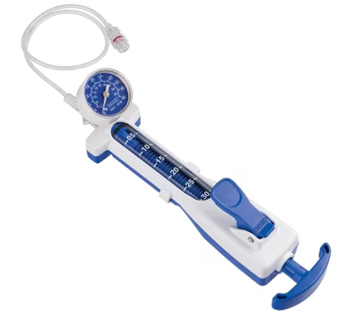 Presto™ Inflation High Pressure (40 ATM) Device - Disposable with 30 cc barrel
