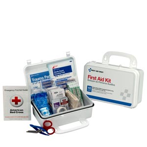 First Aid Only/Acme United Corporation 10 Person First Aid Kit, Plastic Case