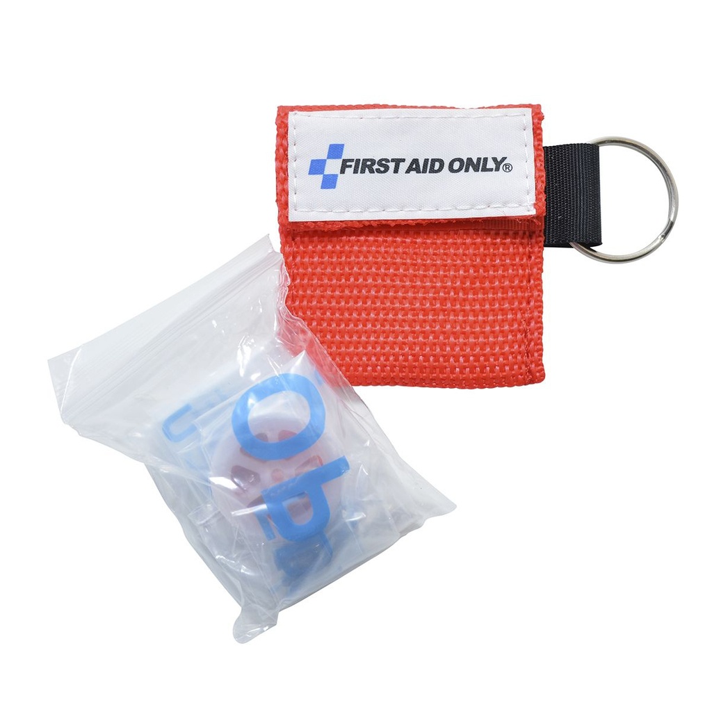 First Aid Only CPR Face Shield Keychain, 30/Box