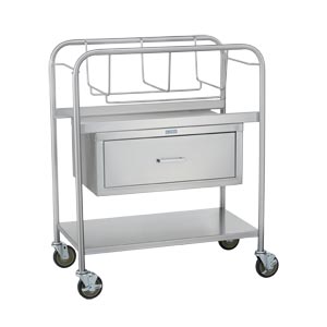 Blickman Industries Bassinet 31"W x 38 1/2"H x 17 3/4"D, (1) Drawer