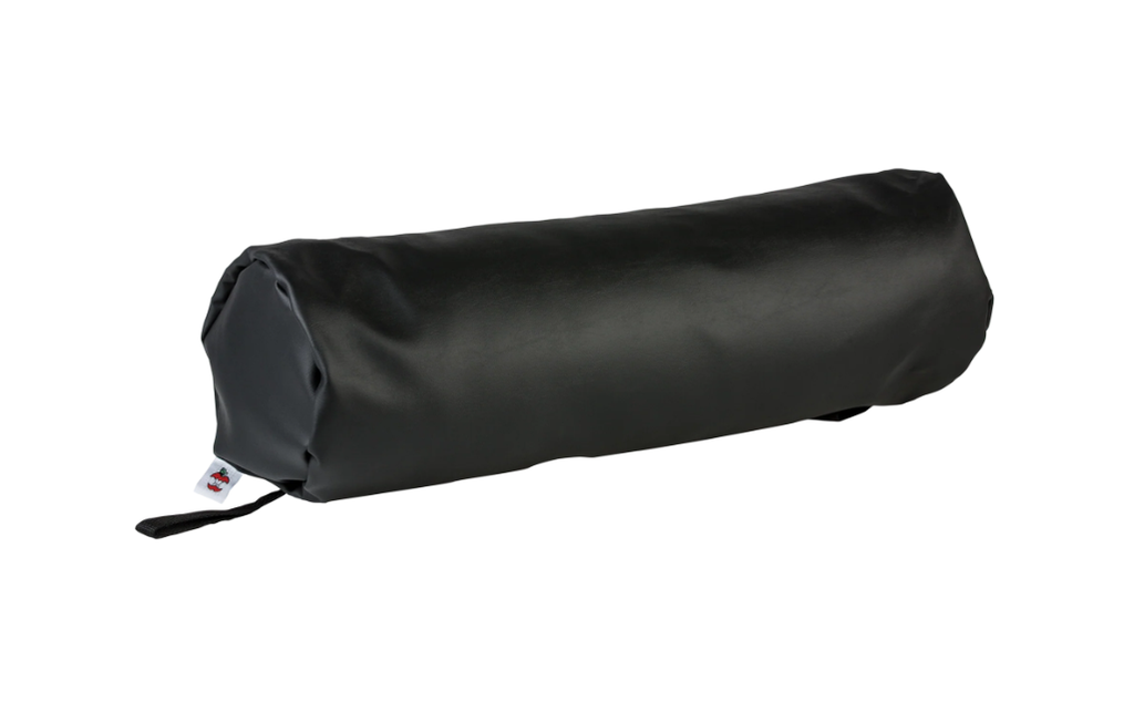 Core Products Fluffy Bolster, Soft, 24" x 8", Black