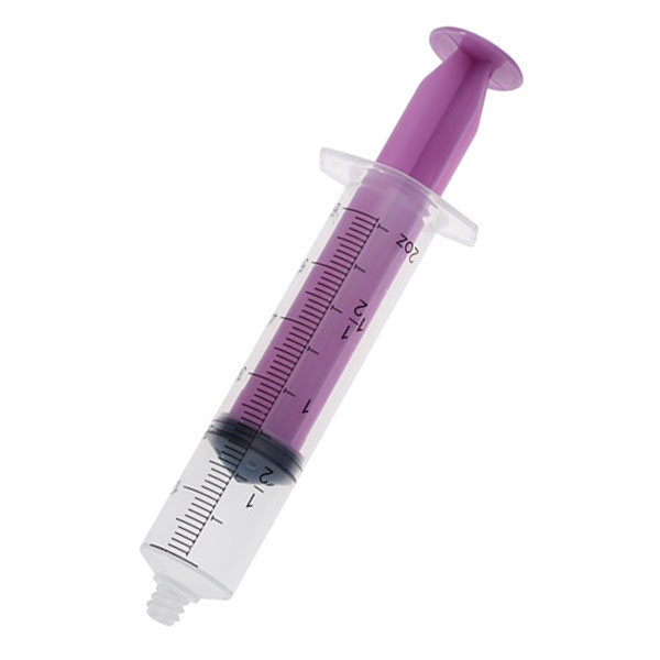 Amsino Flat Top Piston Syringe with ENFit Tip, 60cc