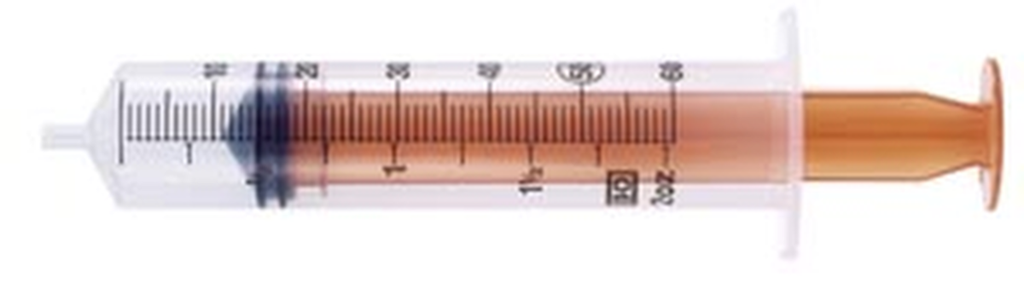 BD Enteral Syringe, 20mL, 48/pk, 4 pk/cs