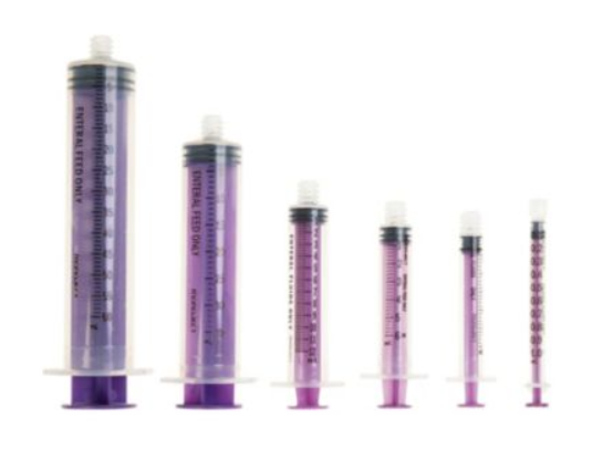 Monoject Enteral Syringes, ENFit Connection, 1mL, Non Sterile