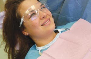 Crosstex International Plastic Apron, Knee Length, 27" x 44", Blue