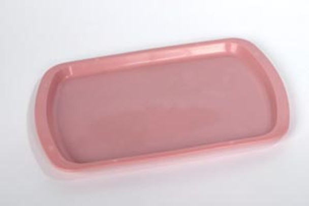 Service Tray, Rectangular, Reusable, 9" x 6", Dusty Rose