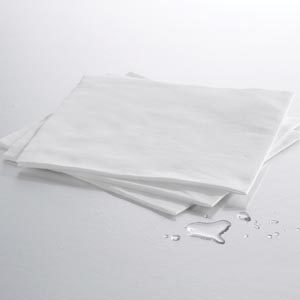Graham Medical Non-Woven Washcloth, 12" x 13½", White, 50/pk, 10 pk/cs (60 cs/plt)