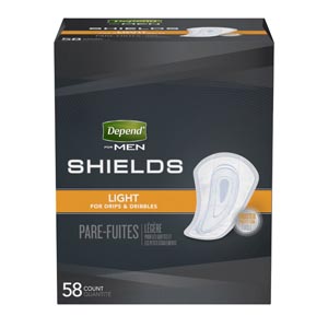 Kimberly-Clark Consumer Undergarment, Shields For Men, 50/pk, 3 pk/cs