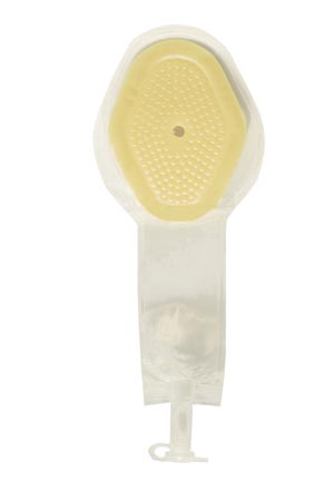 Convatec Wound Pouch, 2.4" x 3.14", Remote Drainage Attachment, Tap Closure, Transparent