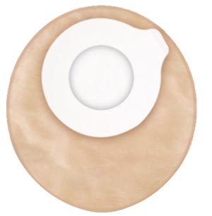 Convatec Closed-End Pouch, 6" Mini, 2-Sided Comfort Panel, Filter, Tan, Small
