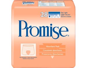 Essity Health & Medical Solutions Pads, Day Light, Promise®, 28/pk, 3 pk/cs