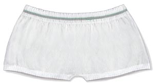 Knit Pants, Incontinence, XXXX-Large, White Band, 5/bg, 10 bg/cs