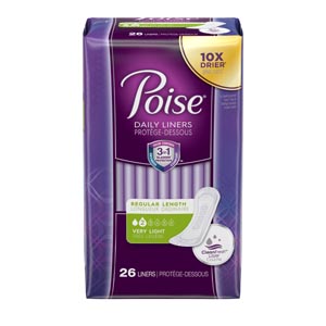 Kimberly-Clark Consumer Liners, Very Light, 26/pk, 8 pk/cs