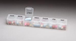 Weekly Pill Dispenser