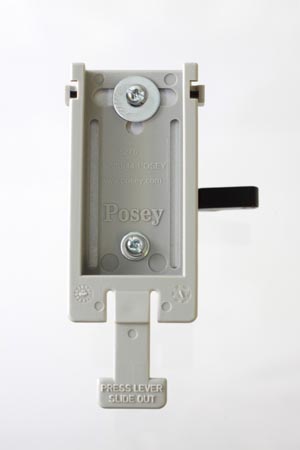 Alarm Mounting Bracket, Modular Horizontal Track System