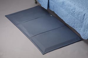 Beveled Floor Cushion, Tri-Fold, 70"L x 38"W x 1"H