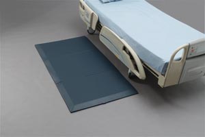 Beveled Floor Cushion, Tri-Fold, 70"L x 38"W x 1"H