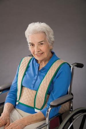 Posey Torso Support, For Wheelchair, w/ Hook-Loop Closure, Medium