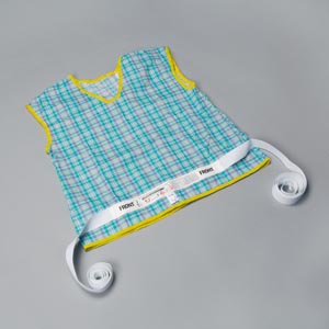 Posey Safety Vest, Poly/Cotton, Tie Straps, Large