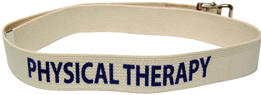 Kinsman Enterprises, Inc. Gait Belt, Physical Therapy, #8 Natural, 2" x 60"