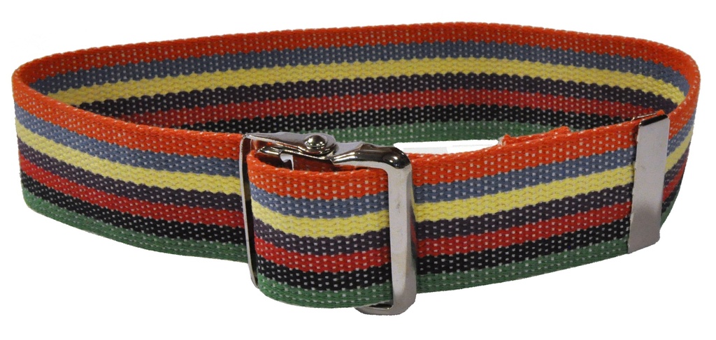 Kinsman Enterprises, Inc. Gait Belt, #4 Rainbow, 2" x 32"