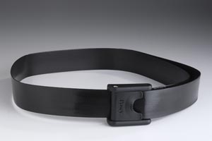 Gait Belt, Black, 63", EZ Clean