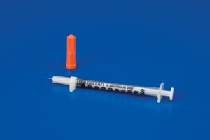 Tuberculin Safety Syringe Trays, 1mL, 28x½", 20/tray, 40 trays/cs