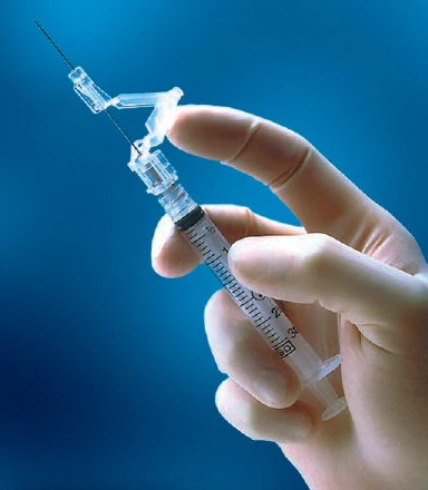 BD, SafetyGlide Needle 27G x 5/8" w/1mL Syringe