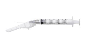 Terumo Medical Corp. Safety Needle with 3cc Syringe, 22G x 1"
