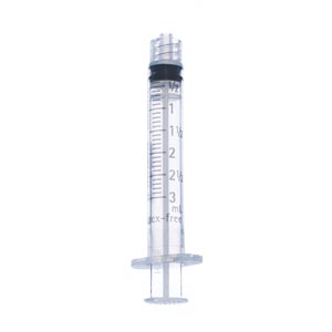 Syringe, 3mL LL, 24 bx/cs