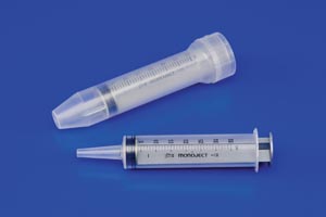 Syringe Only, 35mL, Regular Tip, 1cc & ¼ oz Increment Graduations