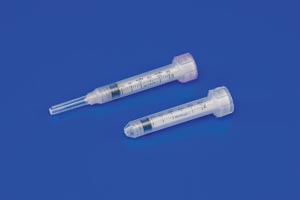 Syringe, 3mL, 25G x 5/8", 0.1cc Graduations