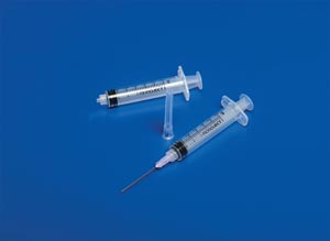 Syringe with Needle, 6mL, 21G x 1½"