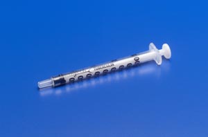 TB Syringe, 1mL, Regular Luer Tip, 5 bx/cs