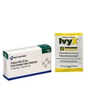 First Aid Only IvyX Poison Oak and Ivy Post-Contact Cleanser Towelette, 4/Box