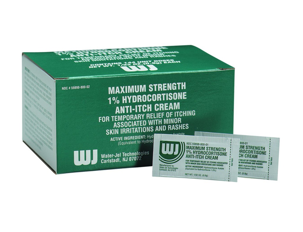 First Aid Only Hydrocortisone Anti-Itch Cream, 144/Box