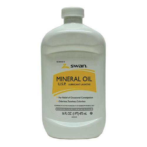 First Aid Only 16 oz Standard Mineral Oil, 12/Case