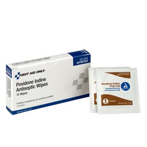 First Aid Only/Acme United Corporation PVP Iodine Wipes