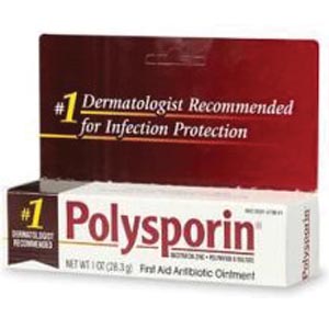 Polysporin Ointment, 1 oz Tube, UPC#079887, 6/pk