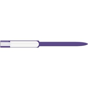Medical ID Solutions Wristband, Adult, Insert, Self Adhesion, Soft Vinyl, Purple